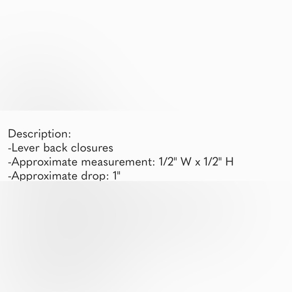 Kate spade  gold earrings - Picture 5 of 5